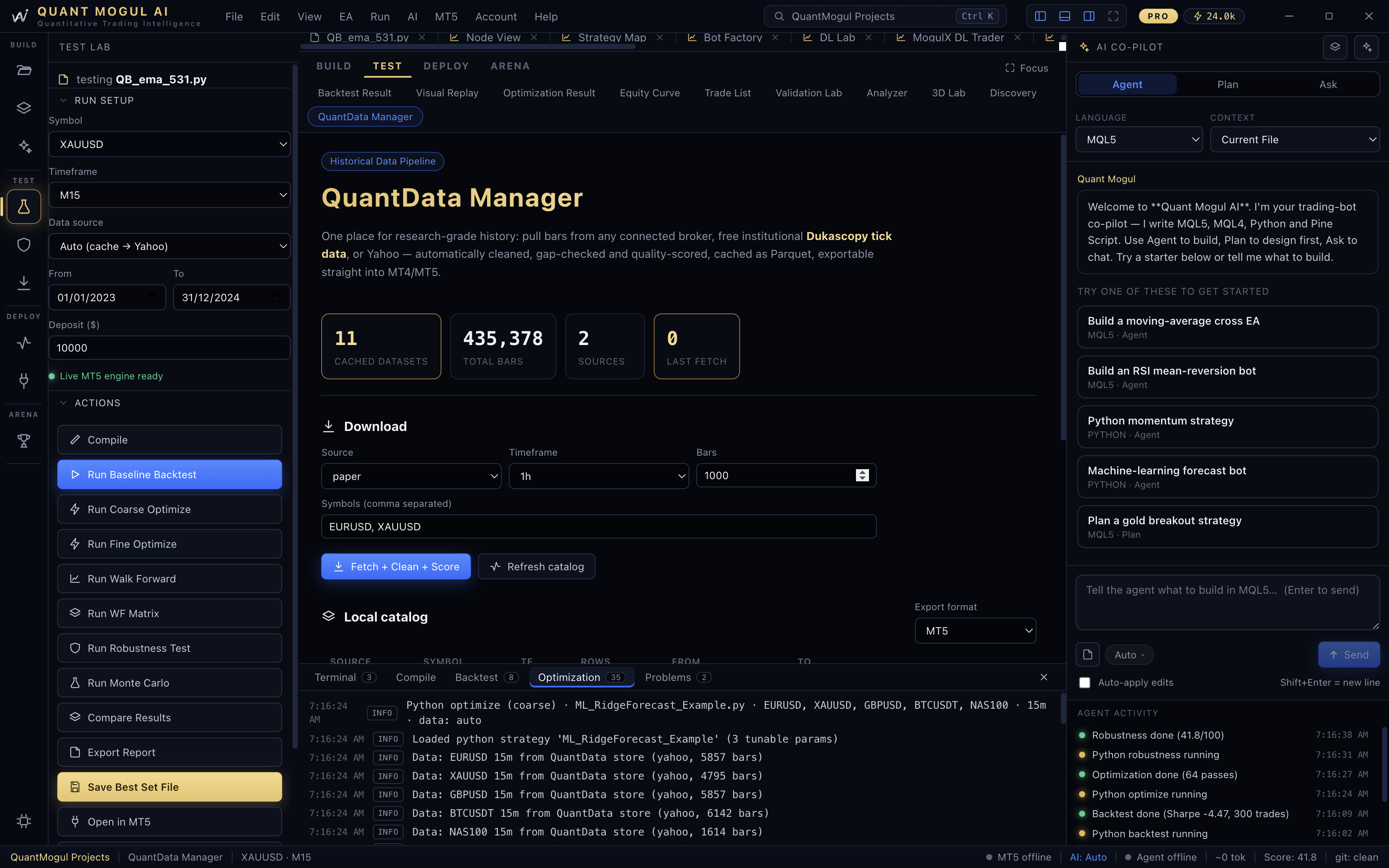 Data manager